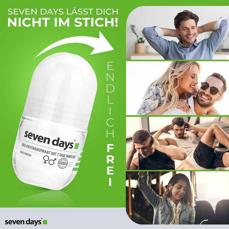 Seven Days Das Antitranspirant Roll On Big Ball, 50 ml
