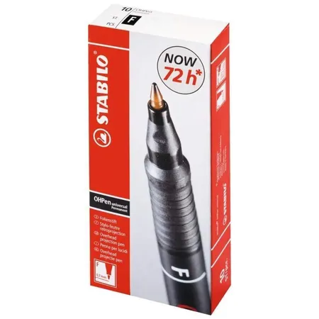 Folienstift - STABILO OHPen universal - permanent fein - 10er Pack - blau