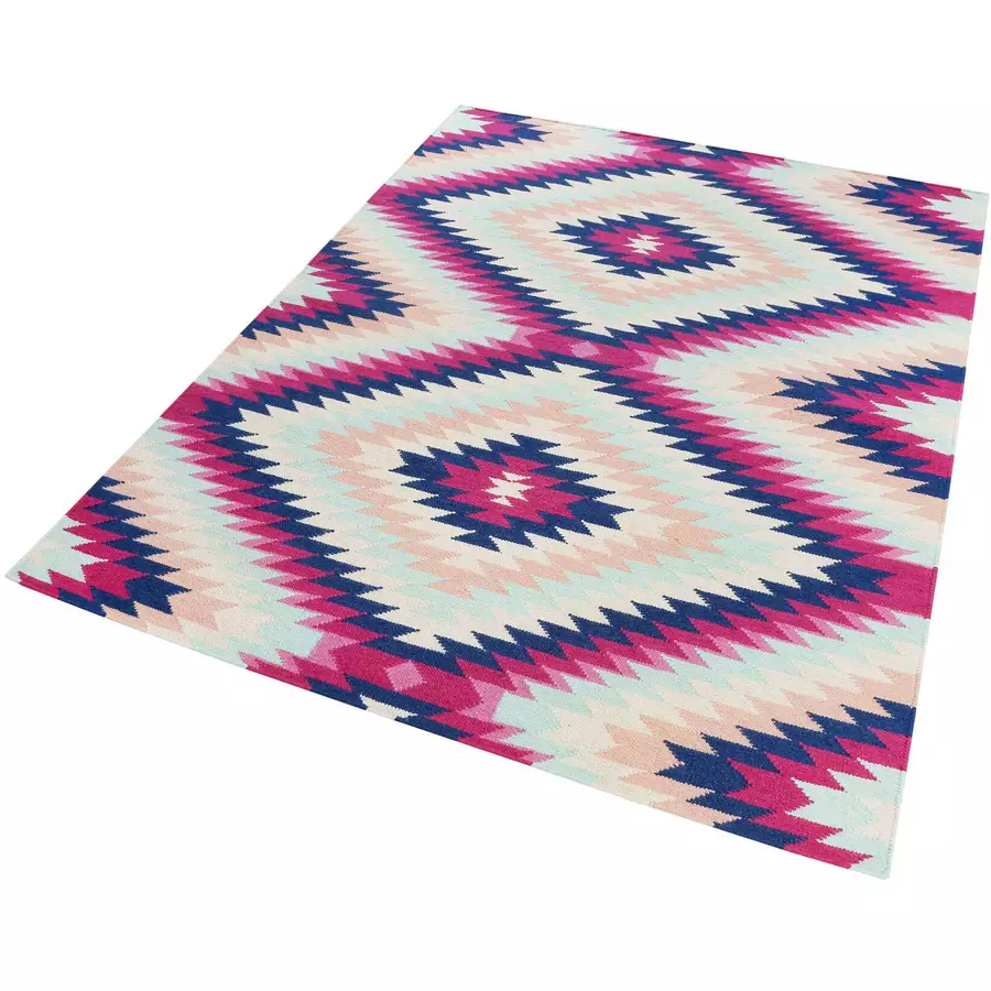 Accessorize Kurzflorteppich Aurel rosa