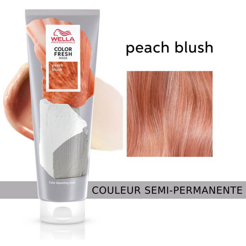 Masque colorant Peach blush Color fresh Mask Wella 150ML