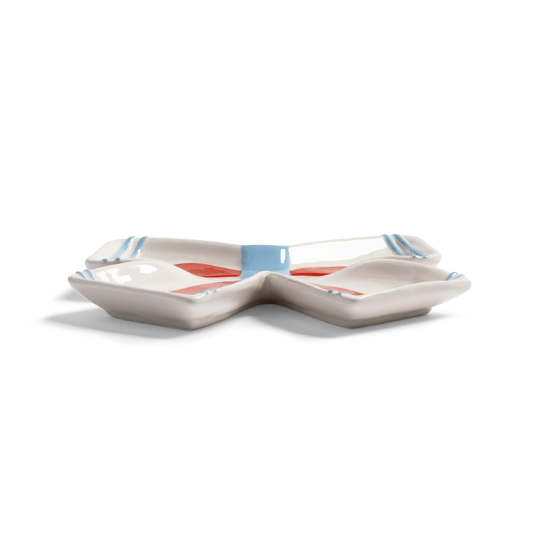 &klevering Ribbon serveerschaal Pink