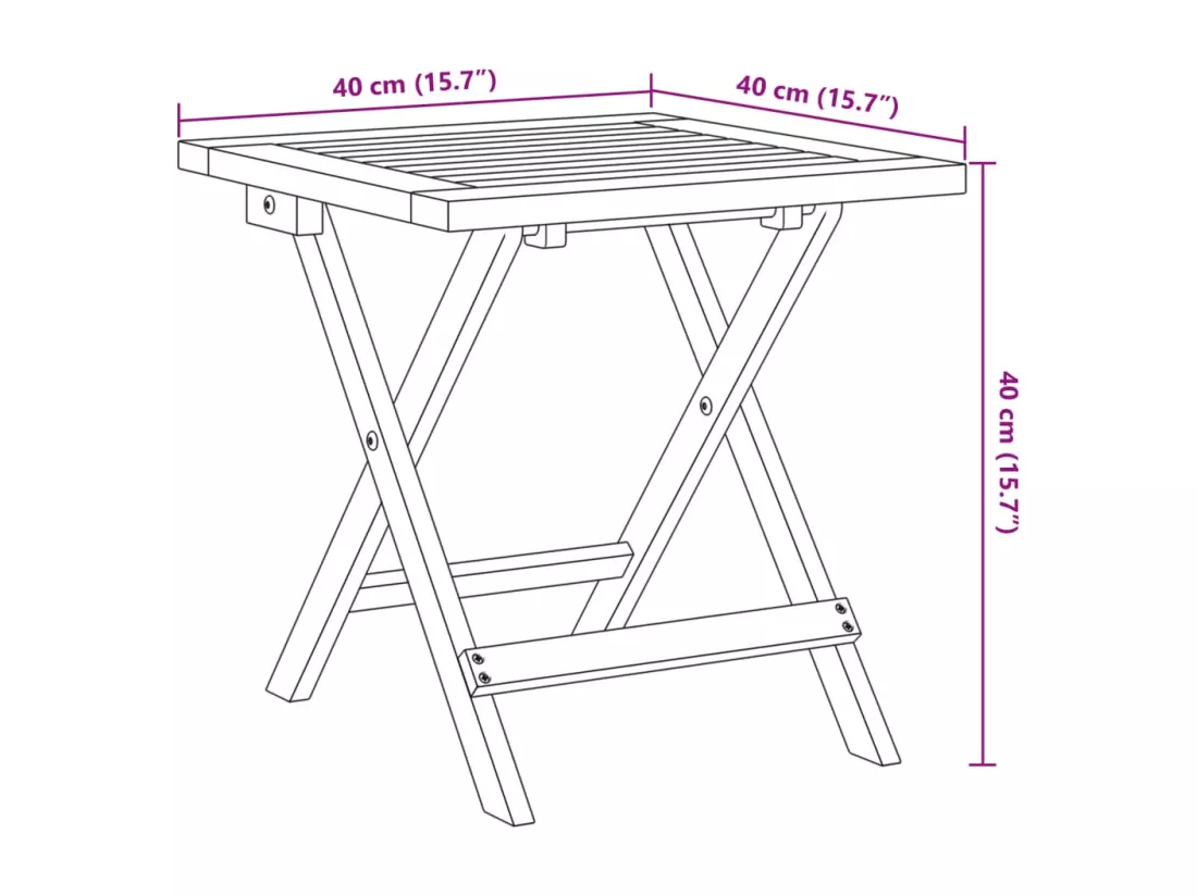 Chaises longues lot de 2 avec table rouge bois massif d'acacia
