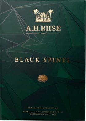 A.H. RIISE BLACK SPINEL RUM 70CL