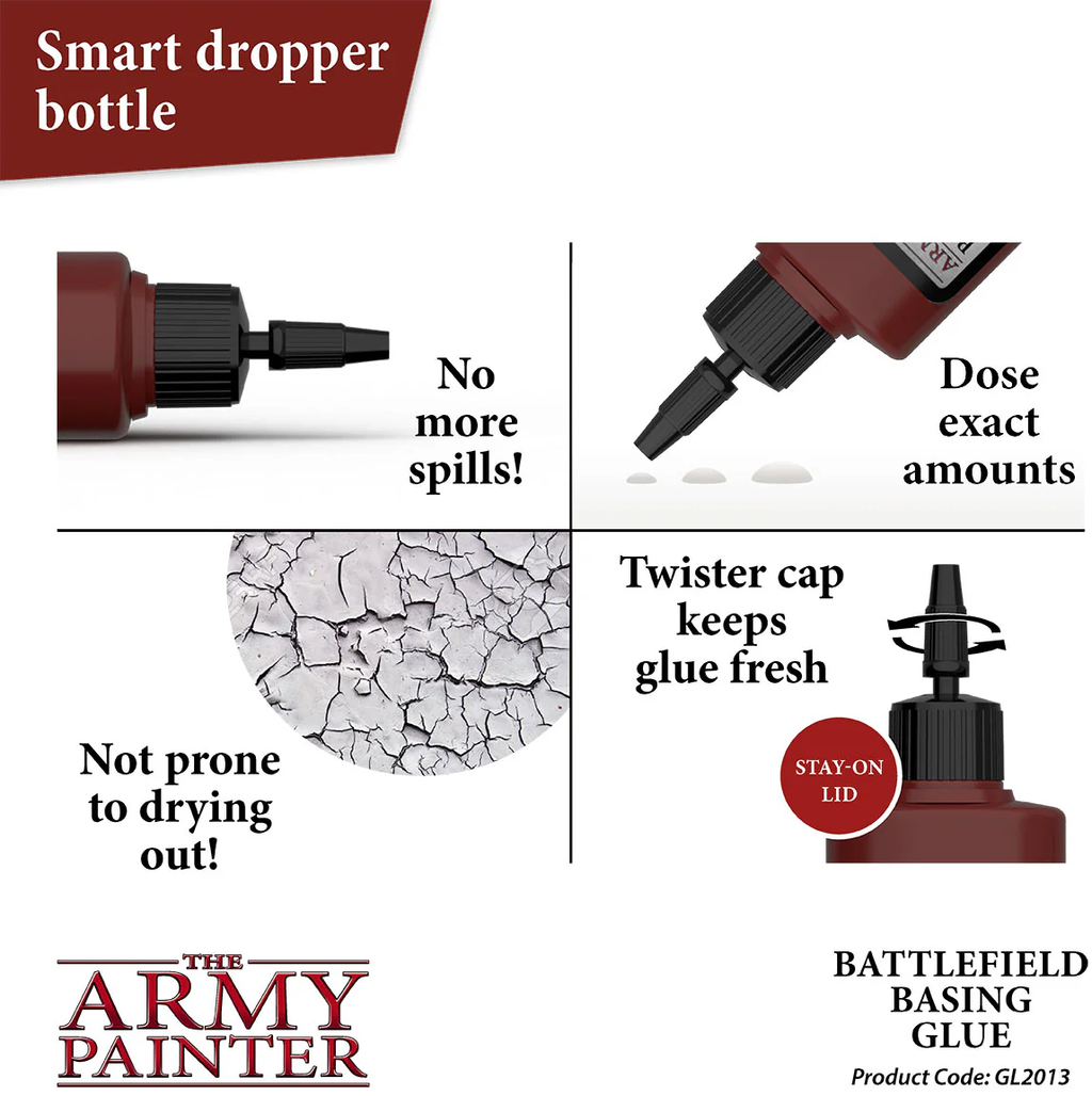 The Army Painter  Battlefield Basing: Glue, 50 ml    Wasserlöslicher PVA Klebber