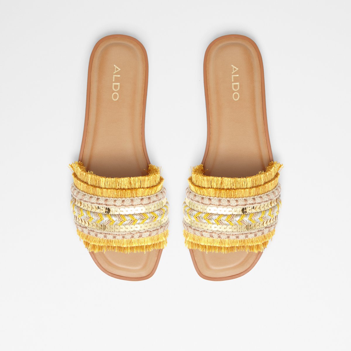 Rockyy Yellow Women Flat Sandals
