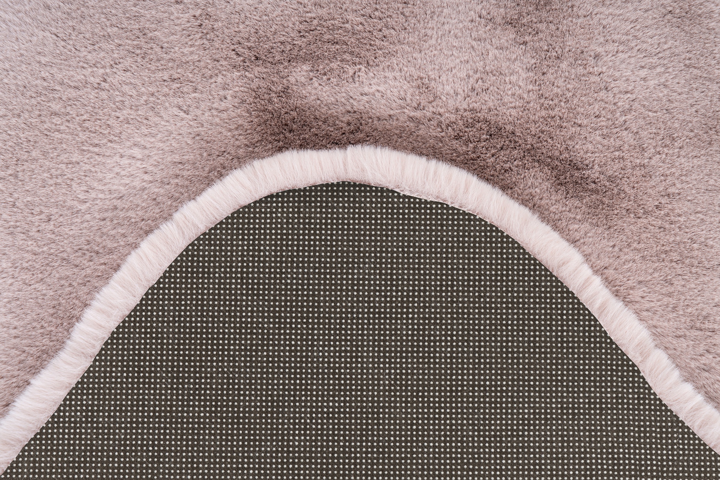Arte Espina Fellteppich »Rabbit 200« fellförmig 35 mm Höhe Kunstfell, Kannichenfell Haptik, weich, Wohnzimmer alle Räume,Hochflor