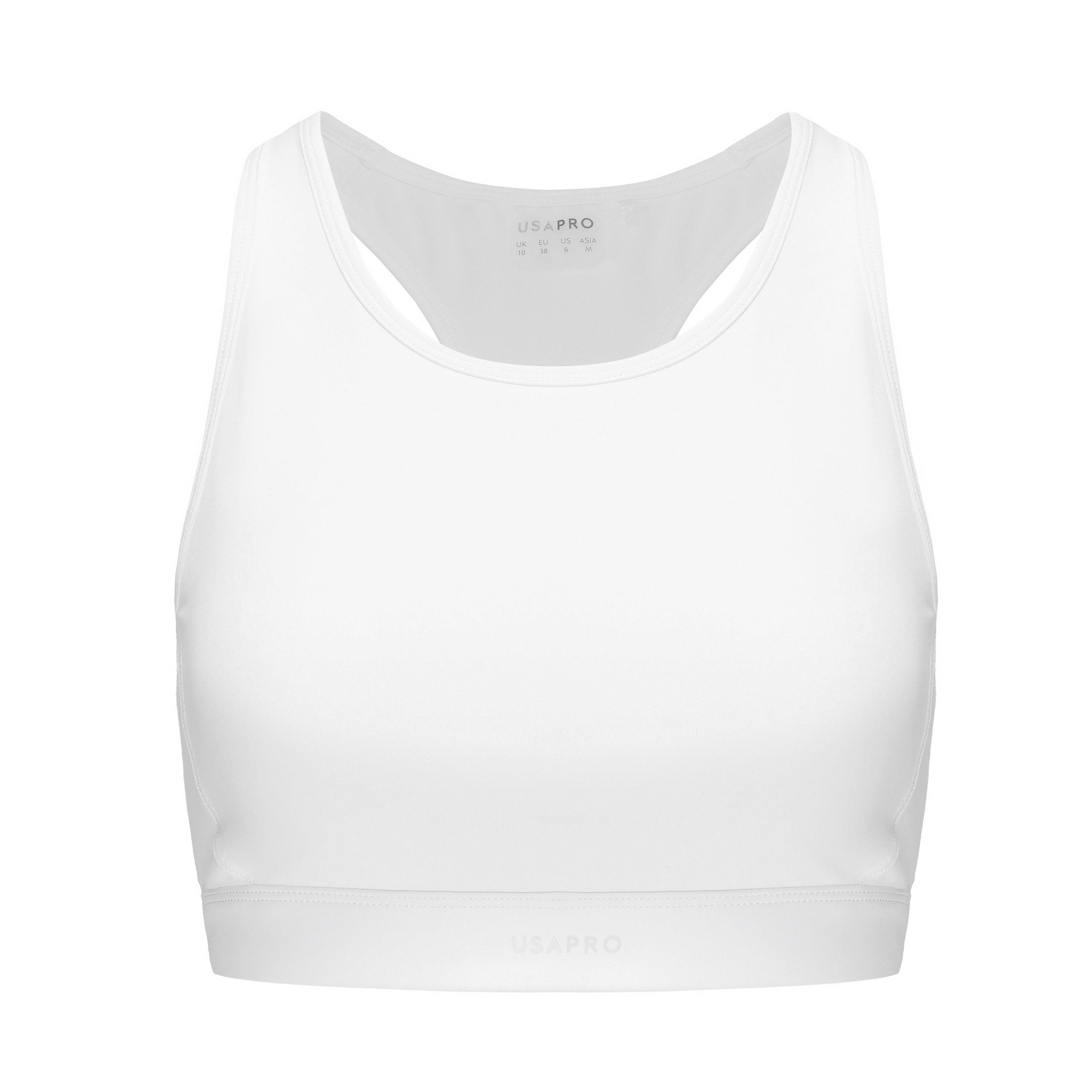USA Pro Core Racer Back Sports Bra Womens