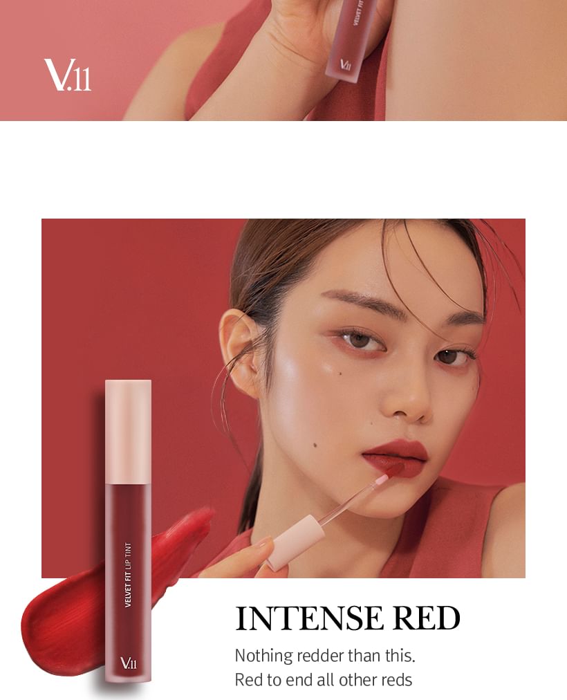 VILLAGE 11 FACTORY - Velvet Fit Lip Tint - 10 kleuren