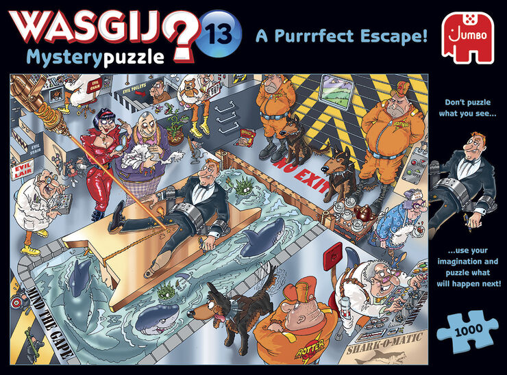 Wasgij puslespil A Purrrfect Escape