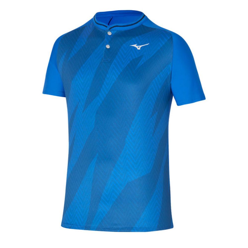 Mizuno Polo Bleu technique Homme Mizuno Shadow