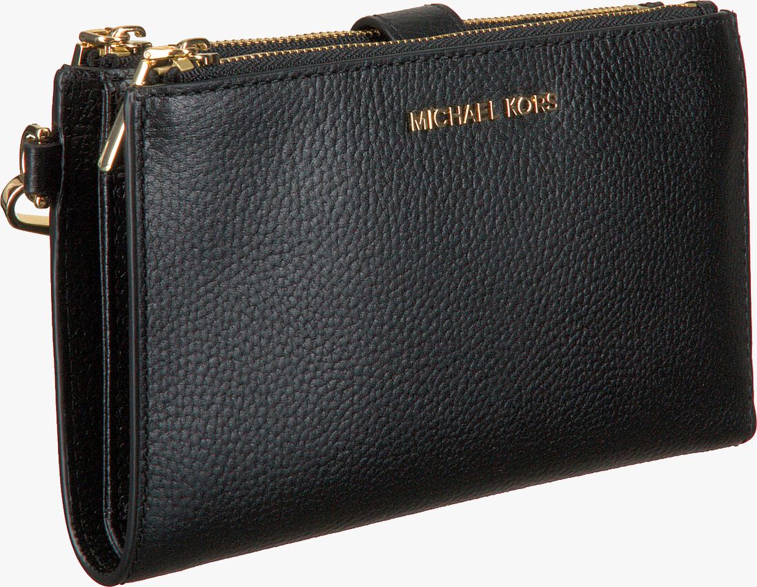 MICHAEL KORS zwarte michael kors portemonnee dblzp wristlet