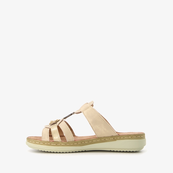 Blue Box dames slippers goud