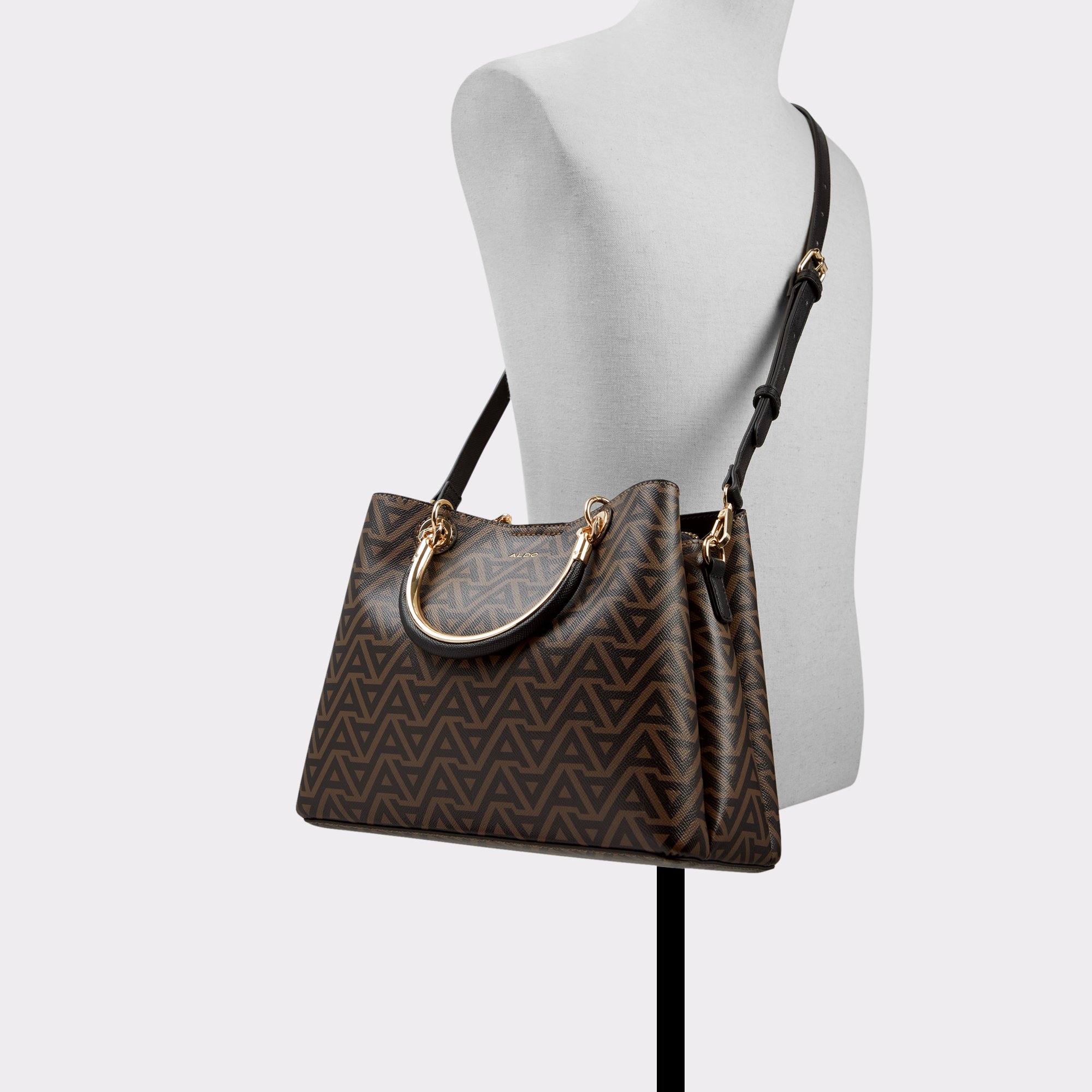 Surgoine Brown Overflow Women Work Bags