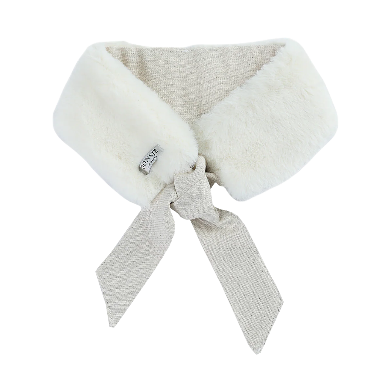 Ella Headband | Off White Teddy
