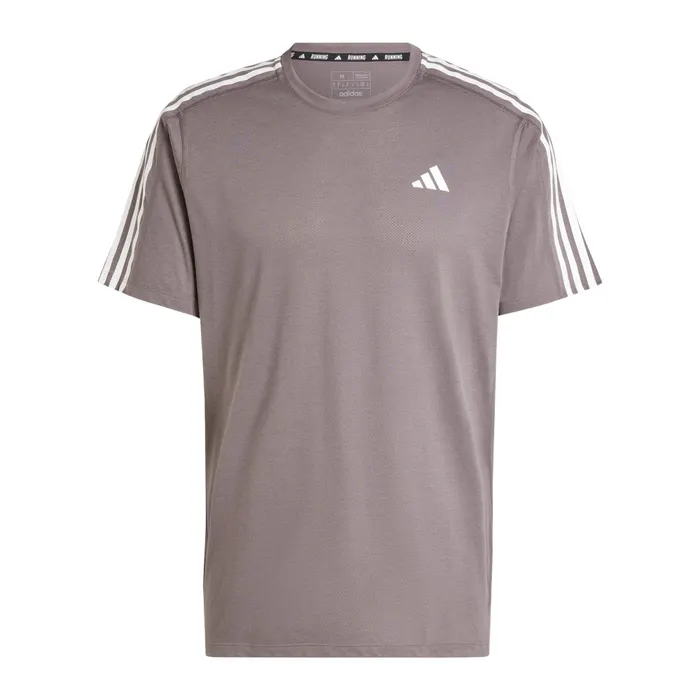 Adidas Own The Run 3-Stripes Shirt Heren
