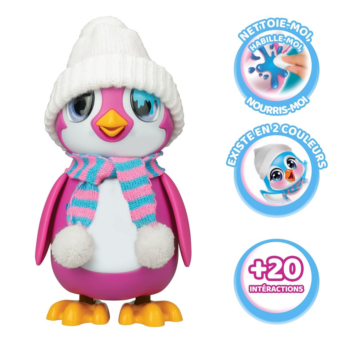 Rescue pingouin rose