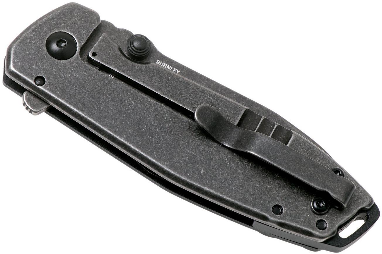 CRKT Squid XM Black 2495K zakmes, Lucas Burnley design
