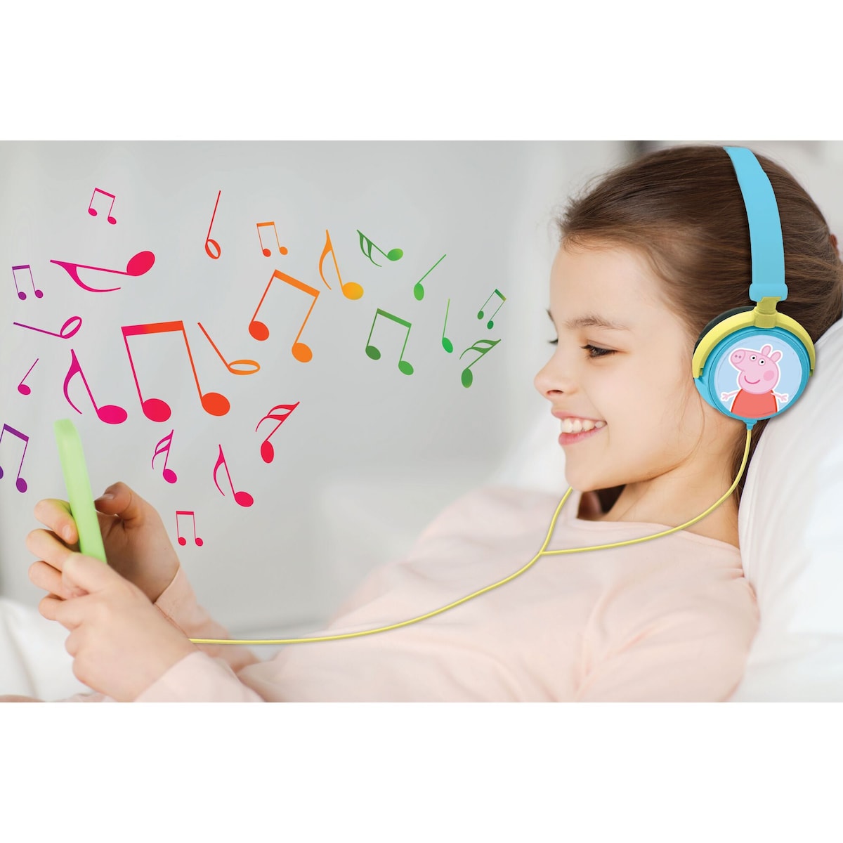 Peppa Pig Stereo Kablet sammenleggbar hodetelefon