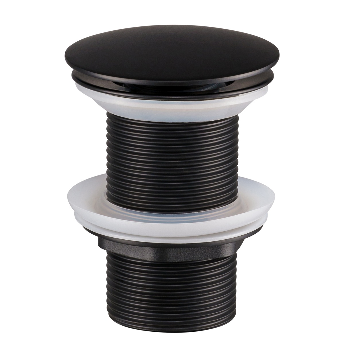 Comad afvoerplug met clicksysteem zwart mat