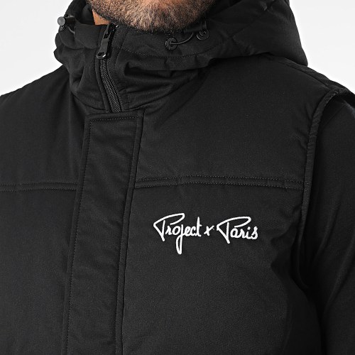 Doudoune Capuche Sans Manches 2351000 Noir