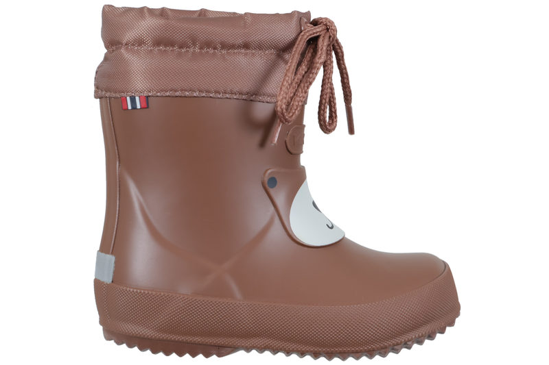 VIKING ALV INDIE I FARVEN COGNAC MED DYREMOTIV