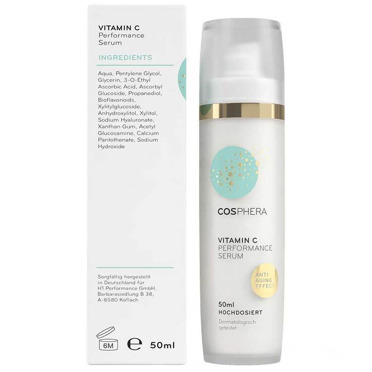Cosphera Vitamin C Performance Serum, 50 ml
