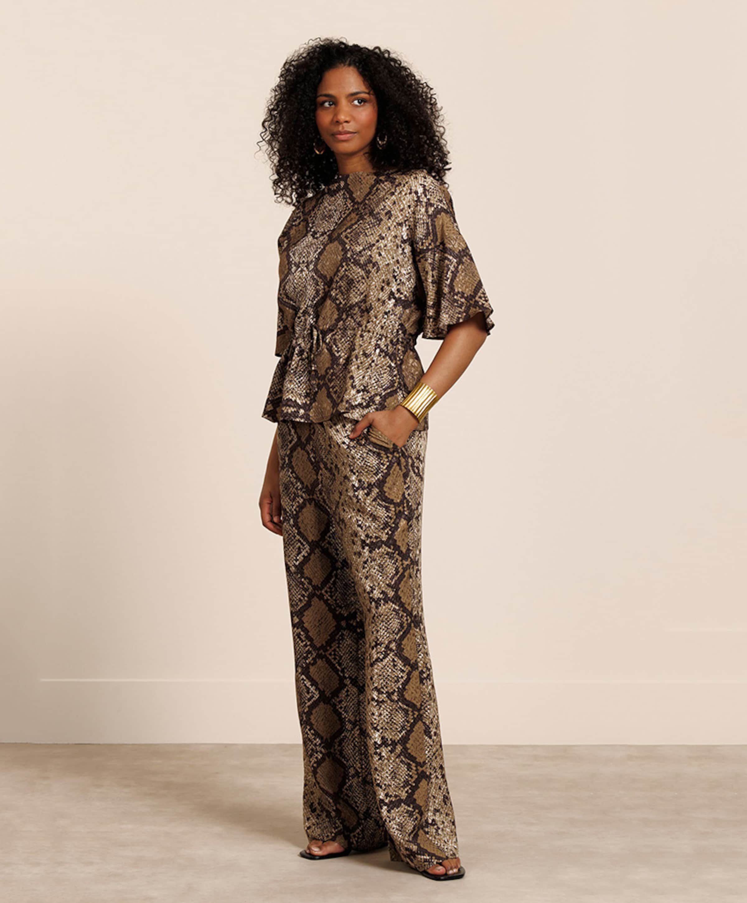 Studio Anneloes Dames blouse beige