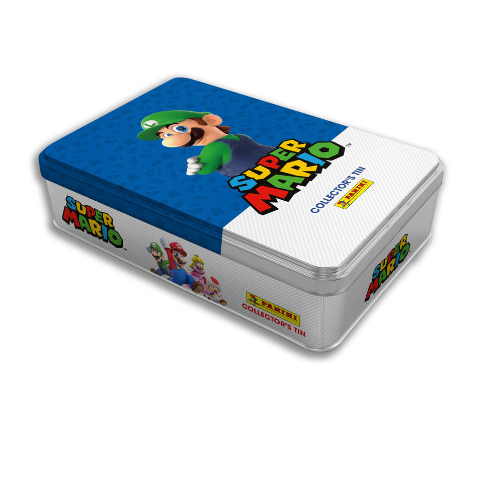 Panini Super Mario Sticker 2 slim tin