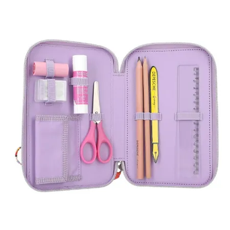 Depesche TOPModel 3-FachFedertasche mit appliziertem Smartphone JOY