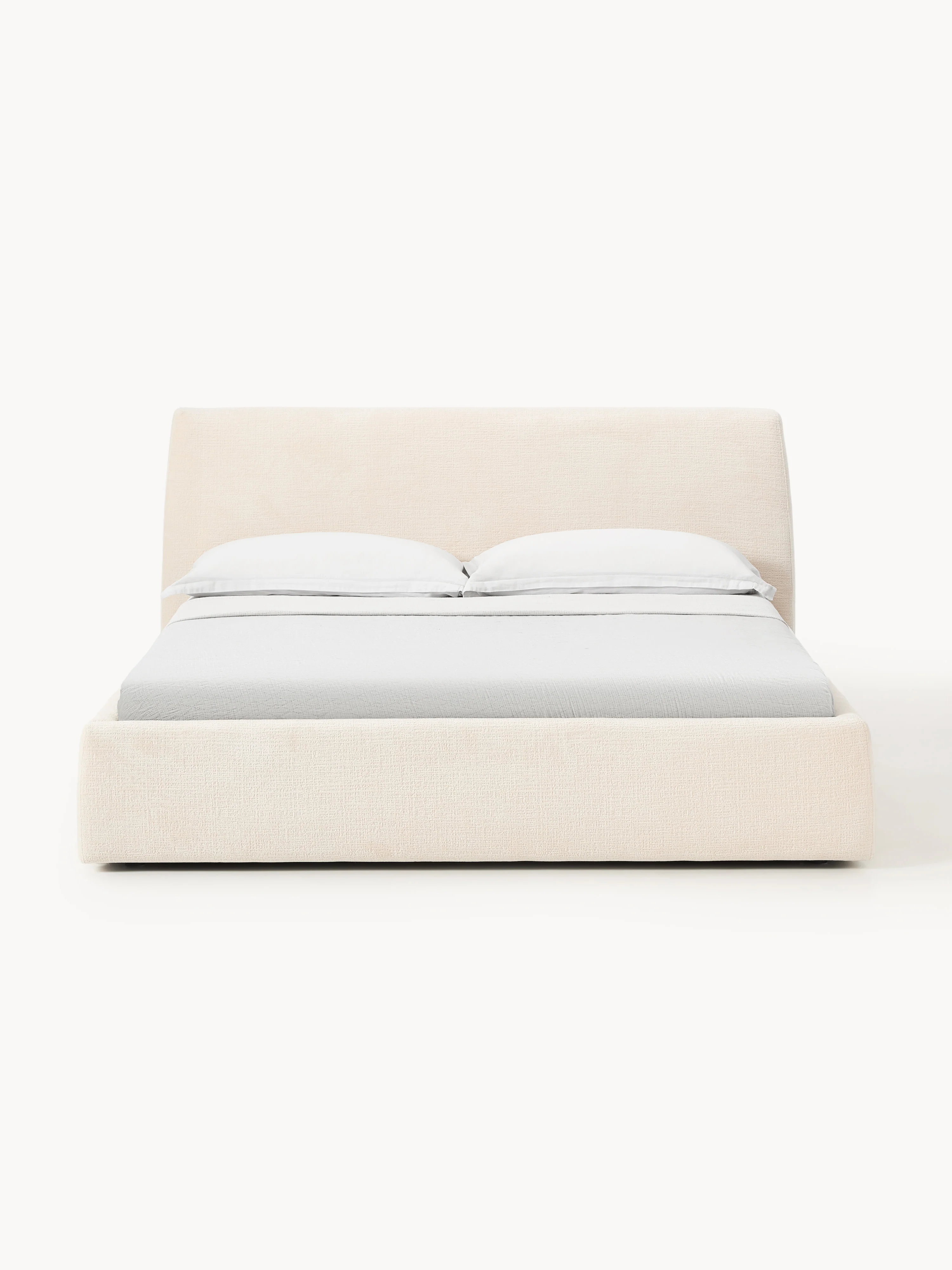 Gestoffeerd bed Cloud met opbergruimte