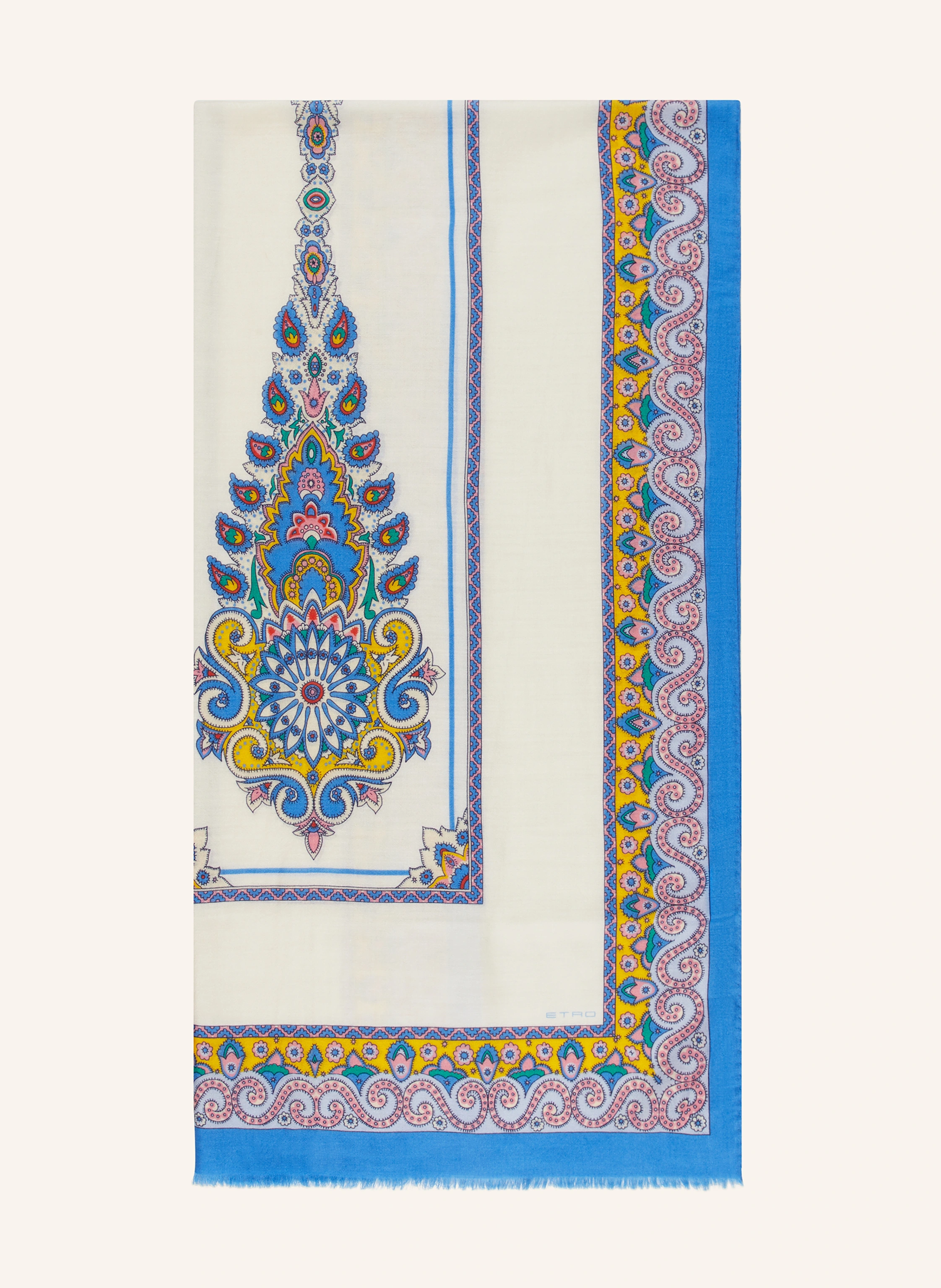 ETRO Schal mit Cashmere und Seide
