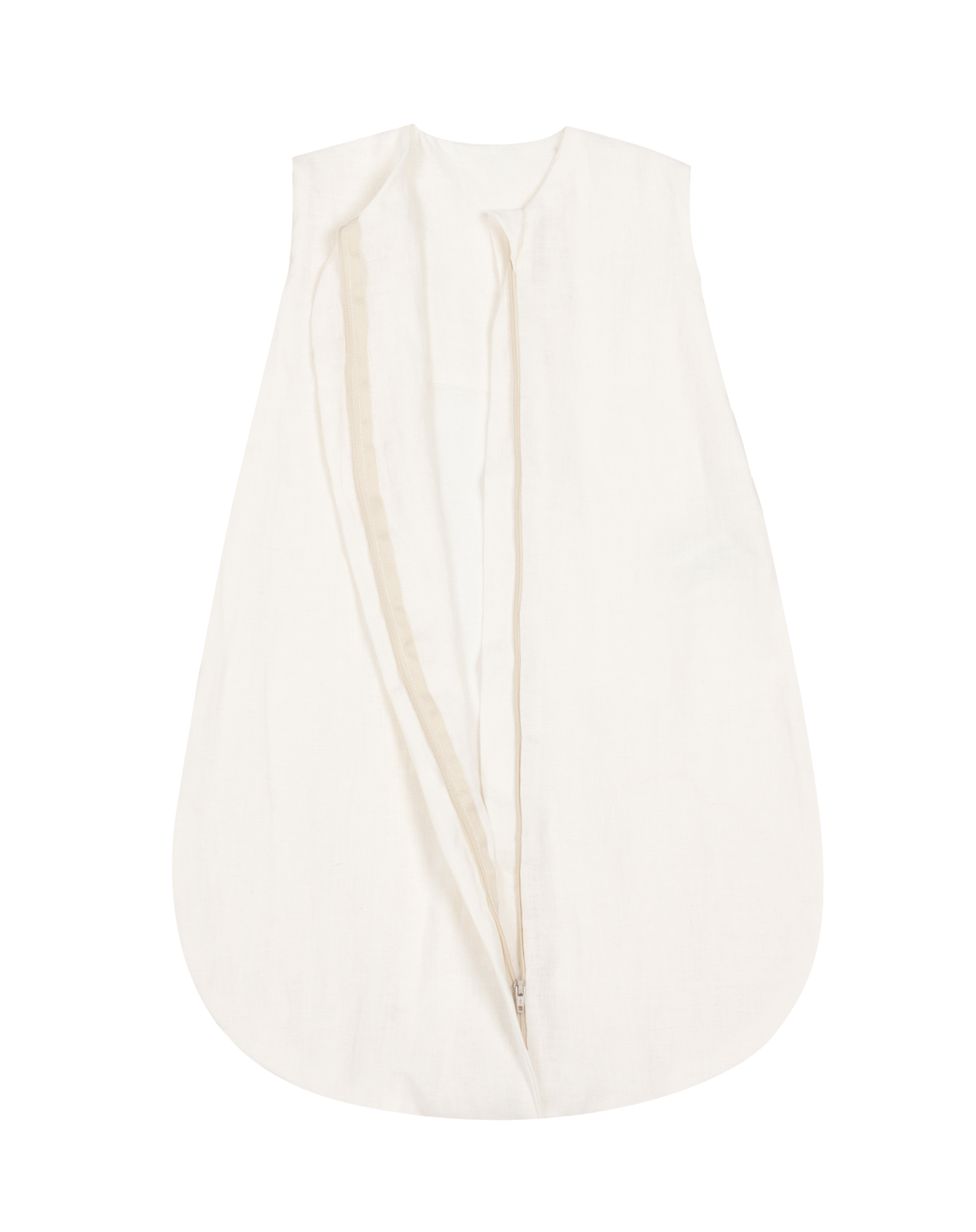 Gigoteuse légère l1n0 en lin français off white | Blanc
