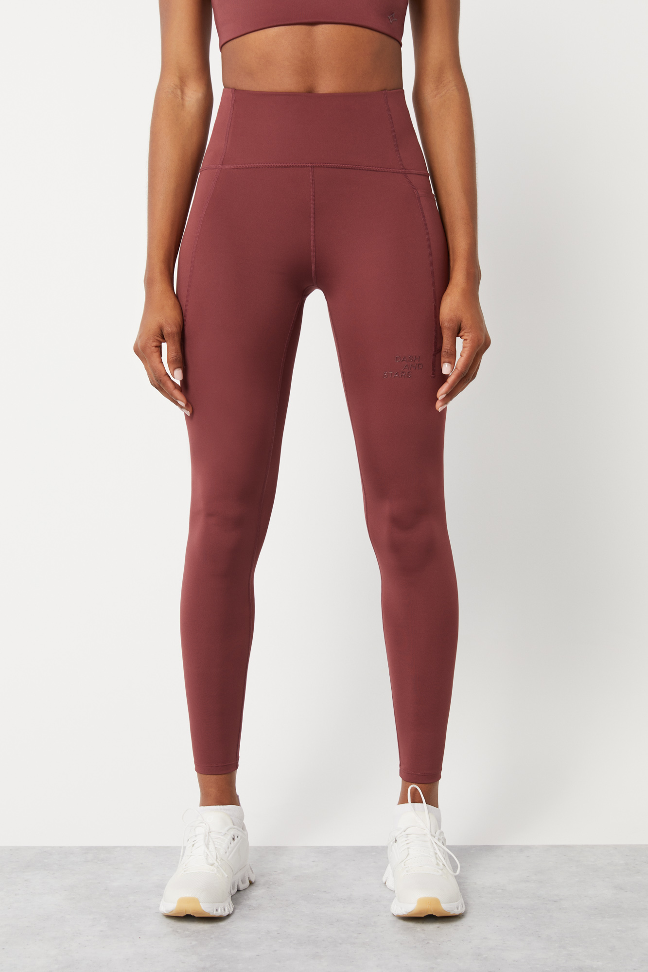 Leggings granate 4D Stretch