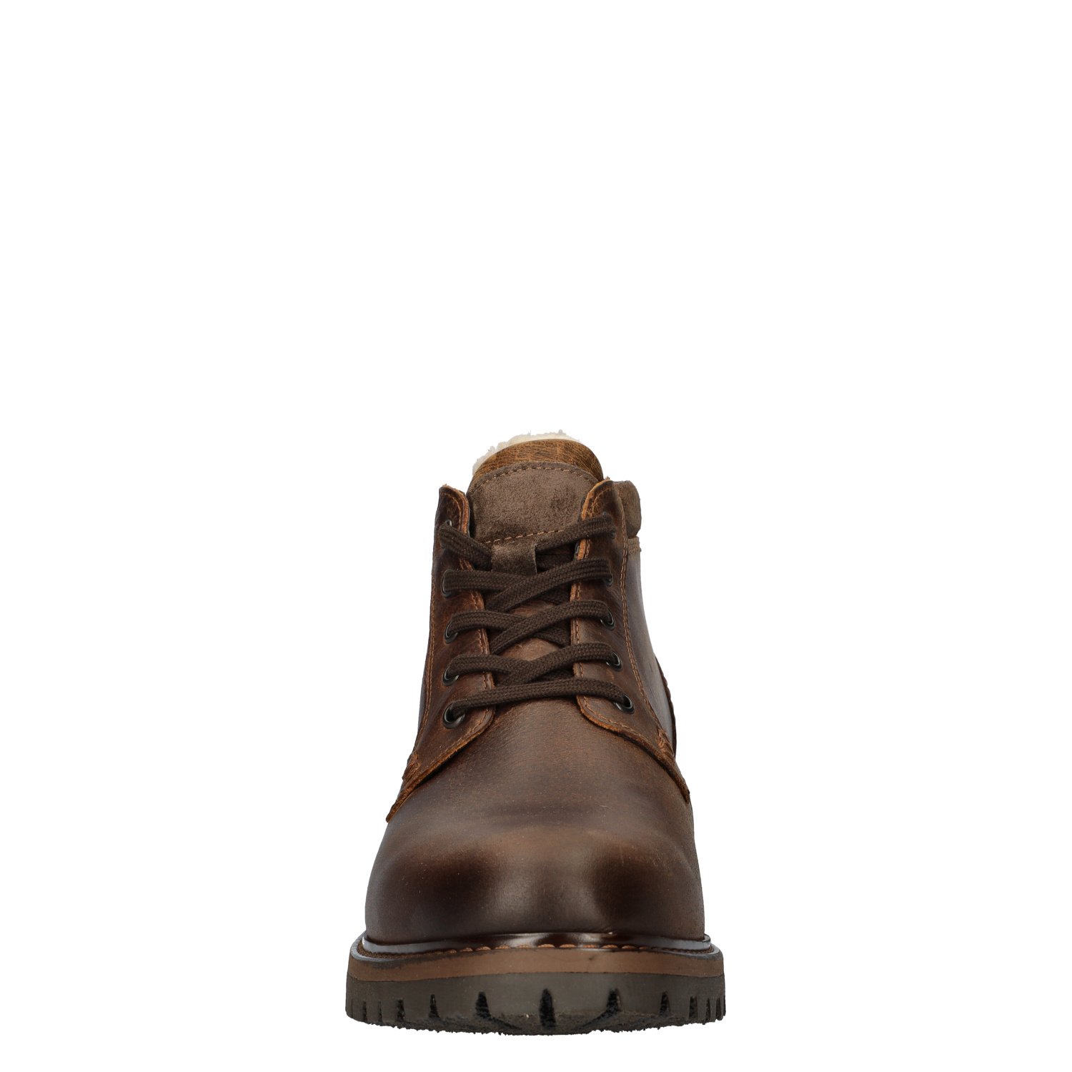 heren veterboot Nelson Cognac