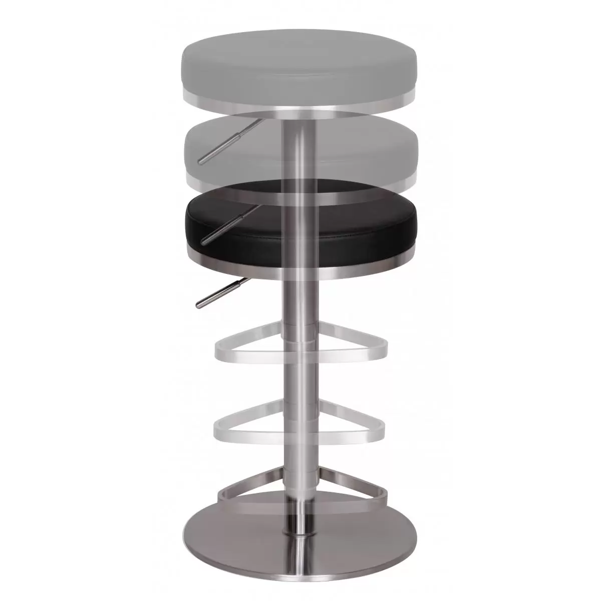 Barhocker Wohnling Schwarz