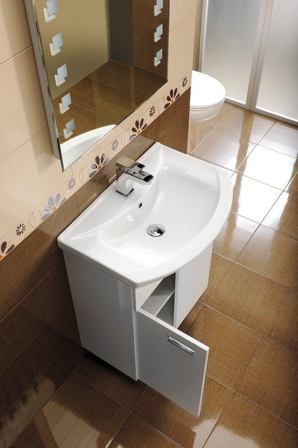 Aqualine Zero wastafel 55x44cm