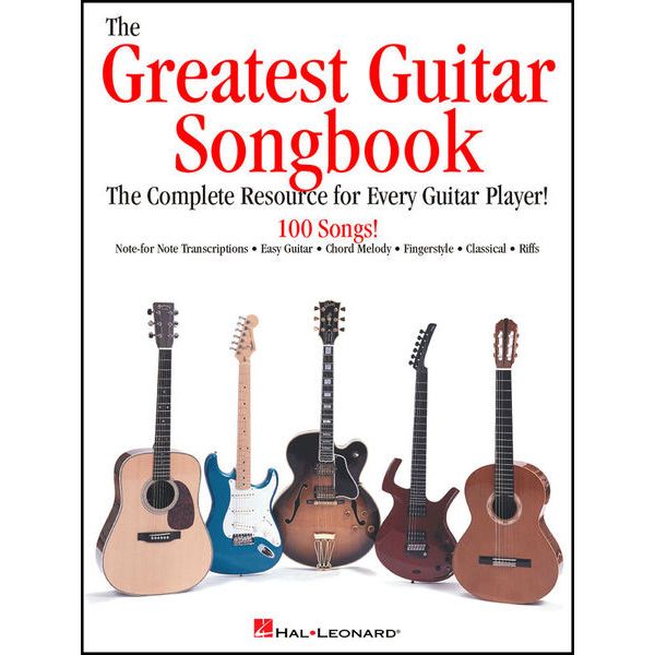 Hal Leonard The Greatest Guitar Songbook
