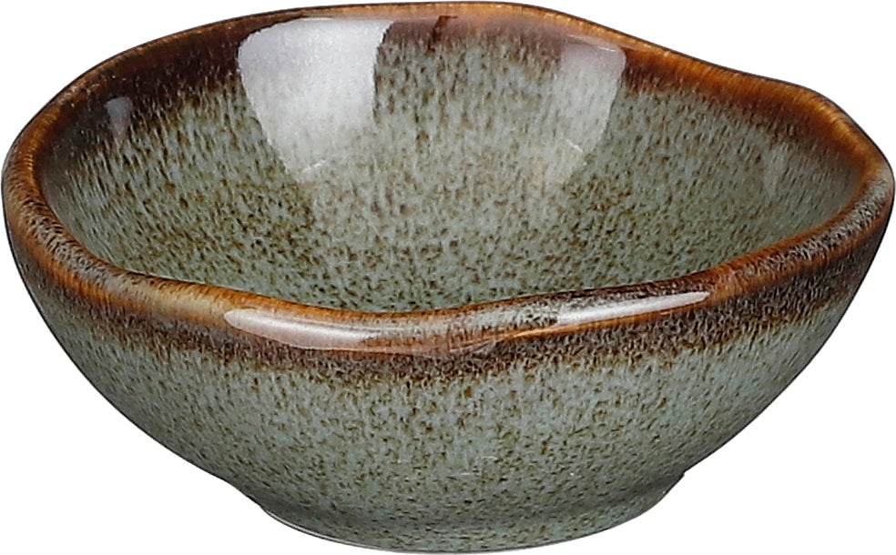 Mica Decorations schaal groen Tabo D 8,5 H 3,5 cm