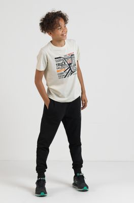 BengerBW PANT GECUFFED - schwarz