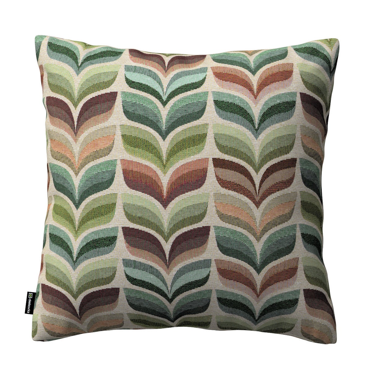 Intenso groene kussensloop, 43x43 cm