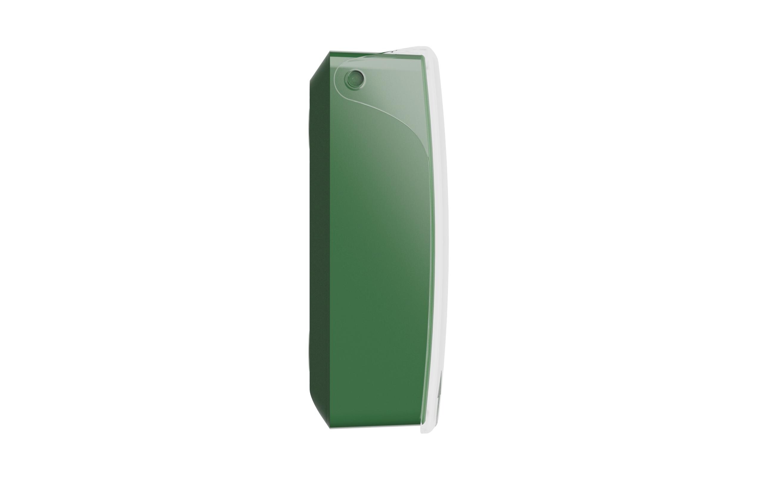 Funk-Taster ManualCallPoint (Green) Jeweller Grün<br>Funk-Druckknopfmelder mit rücksetzbarem Auslöseelement und programmierbaren Szenarien
