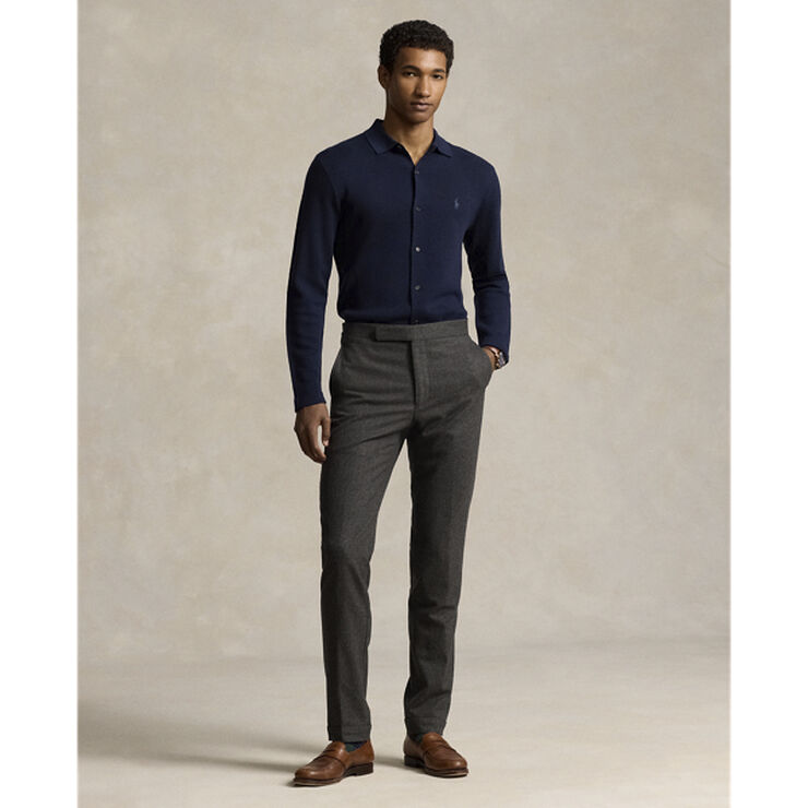 Polo Ralph Lauren 2/48 MERINO WL RWS-LSL-FUZ Blå