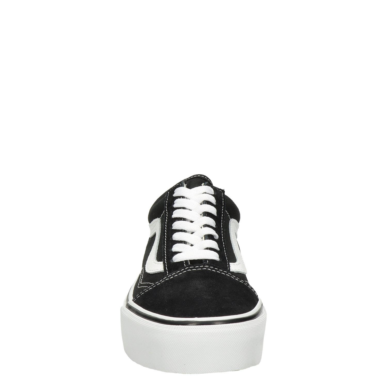 UA Old Skool Platform dames sneaker Vans Zwart