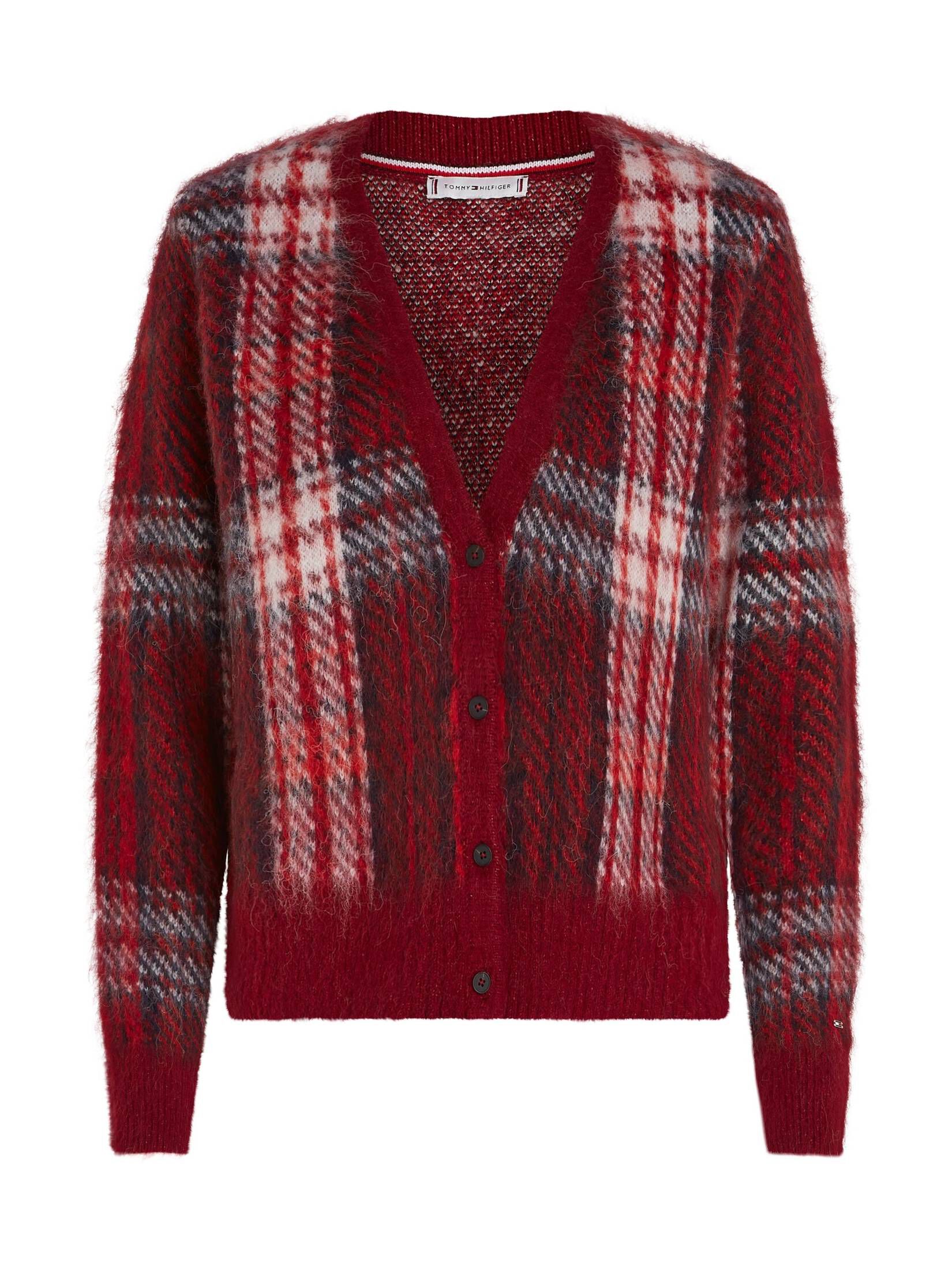 Tommy Hilfiger| Damen Strickjacke mit Wolle
