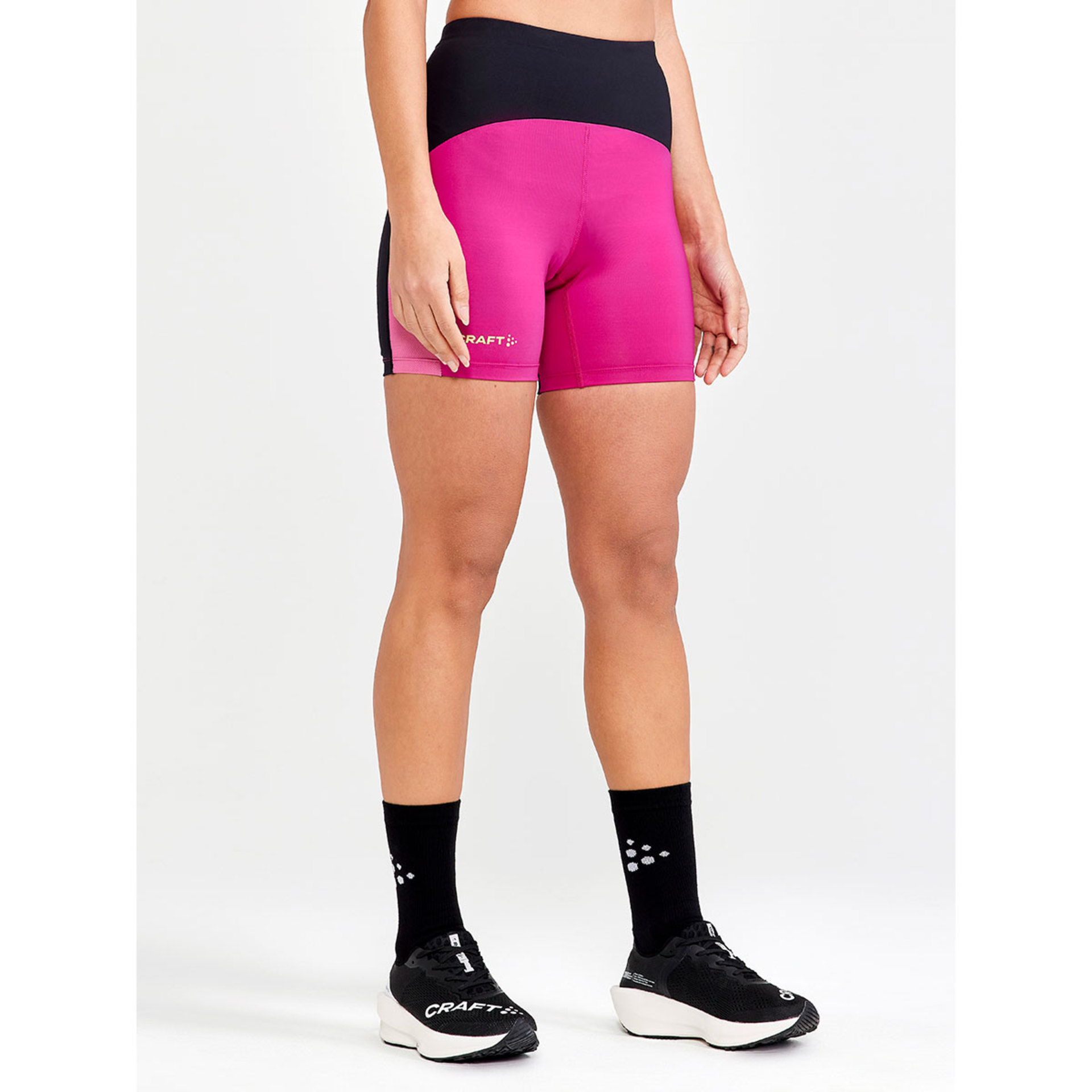 Craft PRO Hypervent Hardloopbroek Kort Paars/Zwart Dames