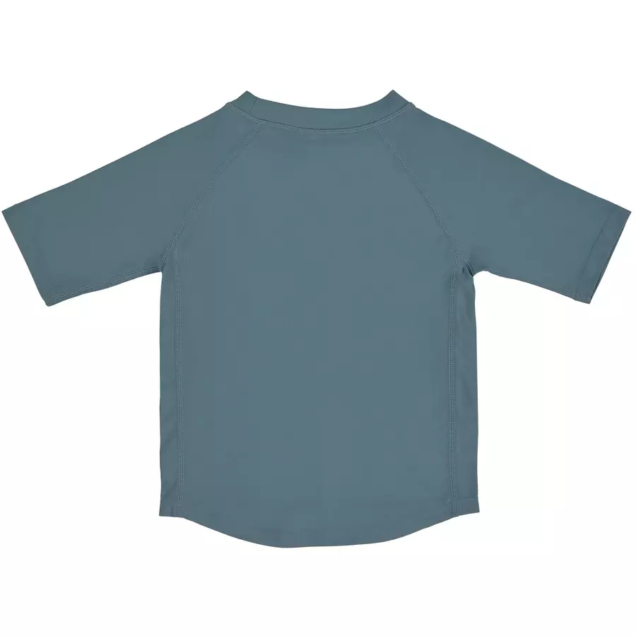LÄSSIG UV-Kurzarm-Badeshirt Hello Beach blau