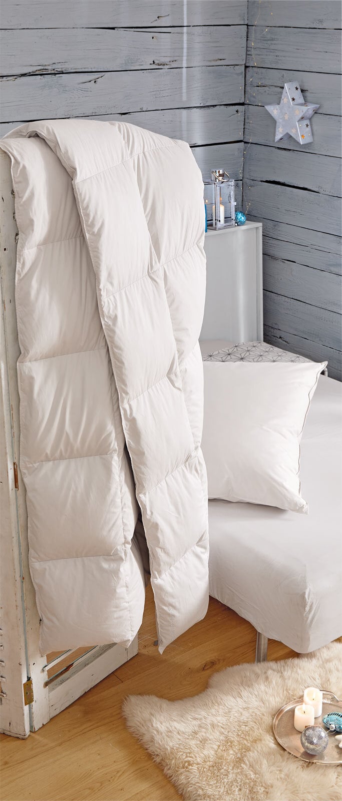 CENTA-STAR Kassettendaunenbett GOLF VON ALASKA 135 x 200 cm 400 g