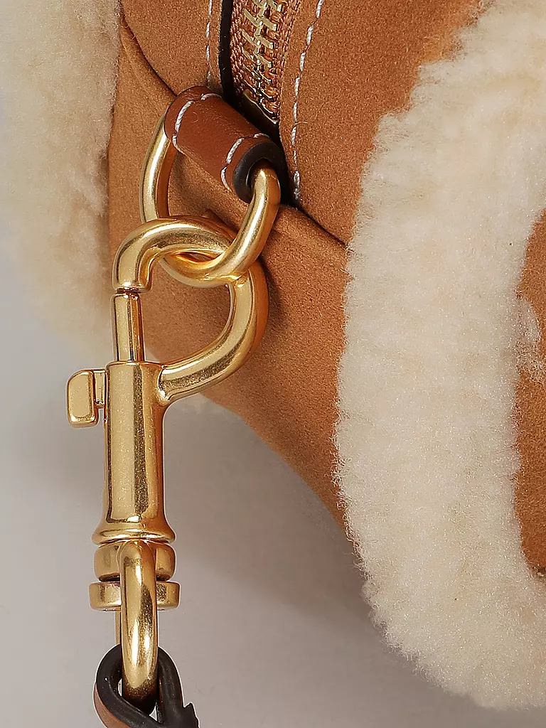 TORY BURCH Ledertasche - Mini Bag MILLER  braun
