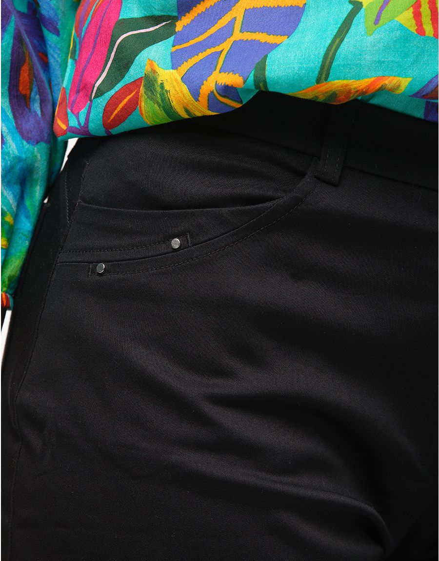 Short coton noir