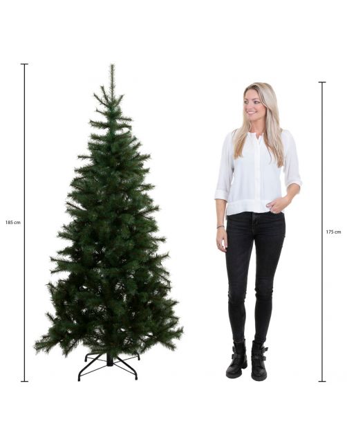 Black Box Trees Kingston Kerstboom Frosted Groen - Kunstgroen